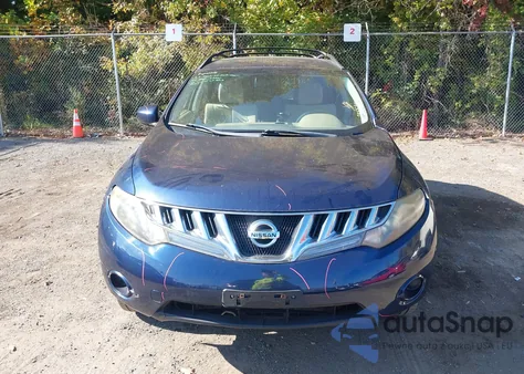 2009 Nissan Murano S z USA, uszkodzony, nr VIN JN8AZ18W39W101024